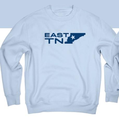 East Tennessee Logo Campbell Crew Sweatshirt
